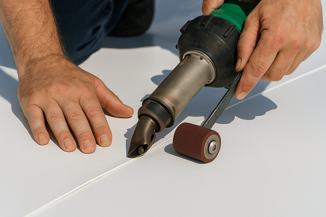 tpo heat seal seam