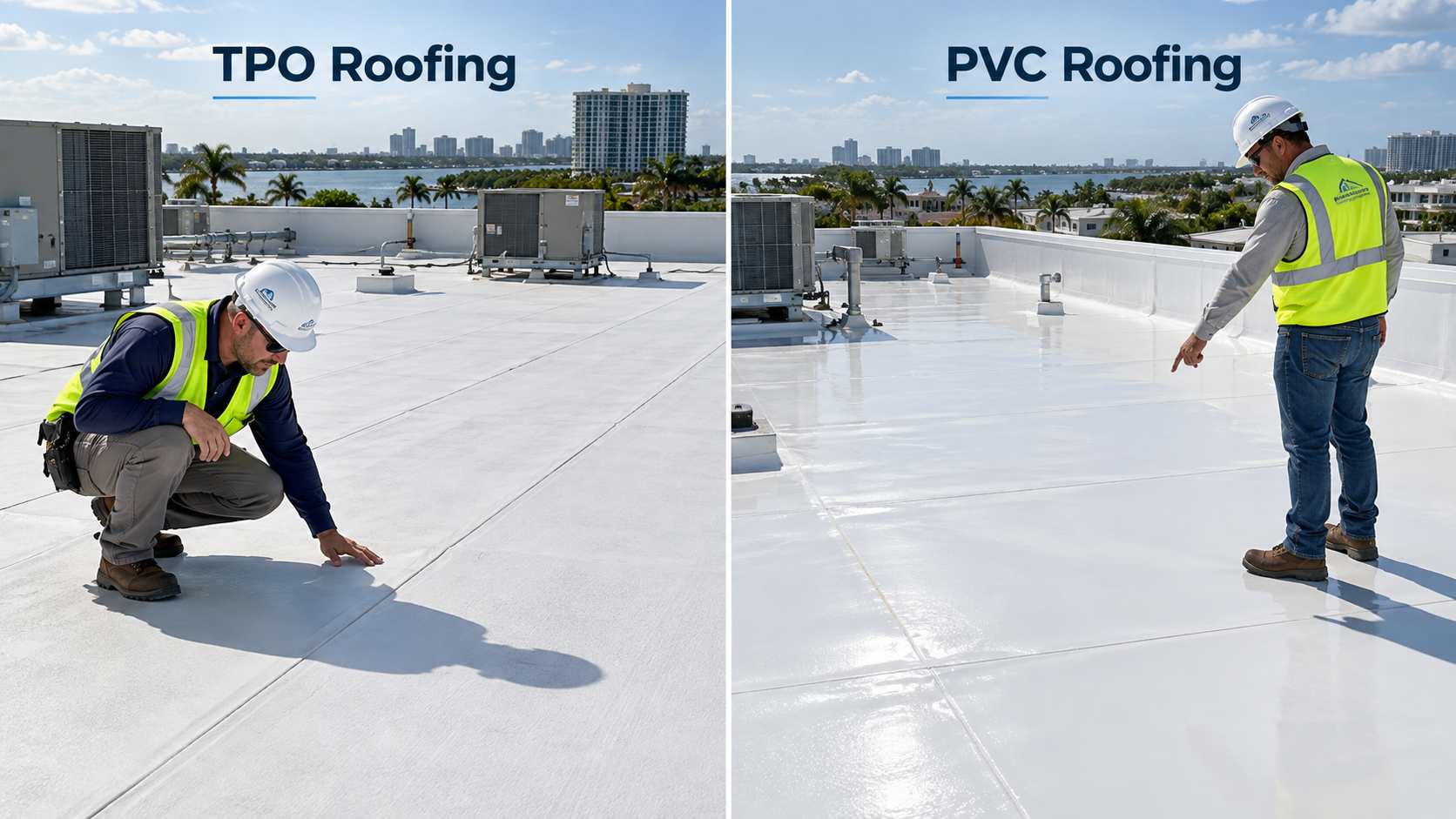 tpo vs pvc roofing